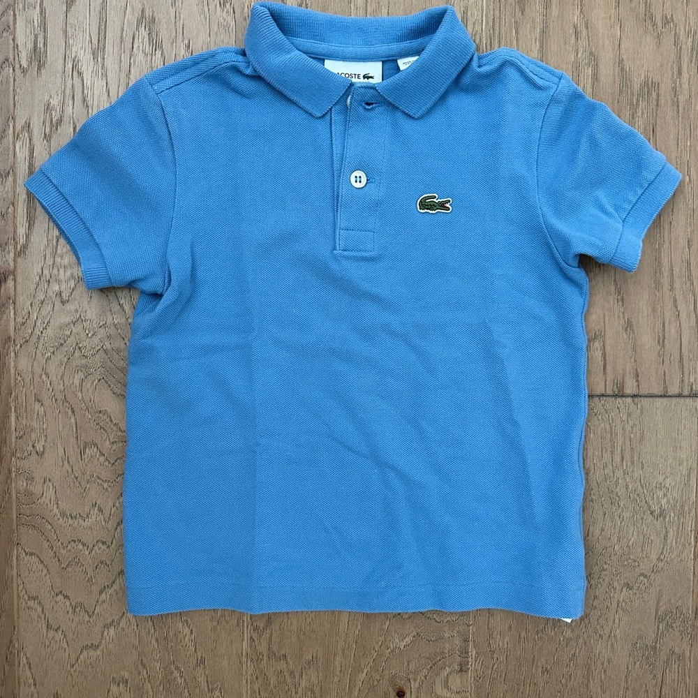 Lacoste Kids Polo Shirt in Blue